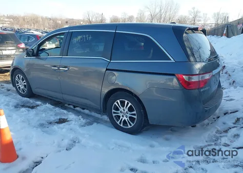 2011 Honda Odyssey Ex-L z USA, uszkodzony, nr VIN 5FNRL5H63BB016475